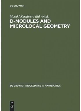 按需印刷DEG D Modules and Microlocal Geometry[9783110129595]