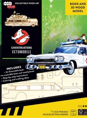 预订IncrediBuilds: Ghostbusters::Ectomobile Book and 3D Wood Model[9781682984222]