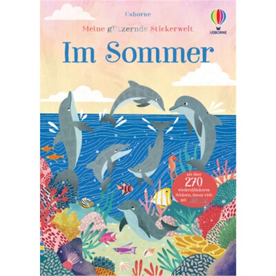 预订【德语】 Meine glitzernde Stickerwelt: Im Sommer[9781789414806]