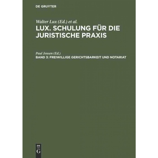 按需印刷不退不换DEG Freiwillige Gerichtsbarkeit und Notariat[9783112306406]