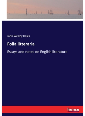 按需印刷Folia litteraria[9783337203382]