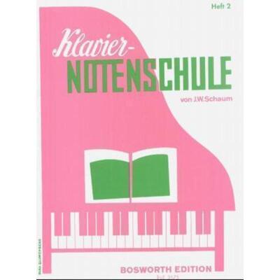 预订不退不换德语 Klavier-Notenschule Heft 2. H.2: