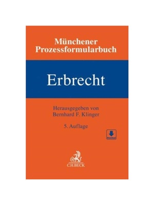 预订【德语】Münchener Prozessformularbuch Bd. 4: Erbrecht:
