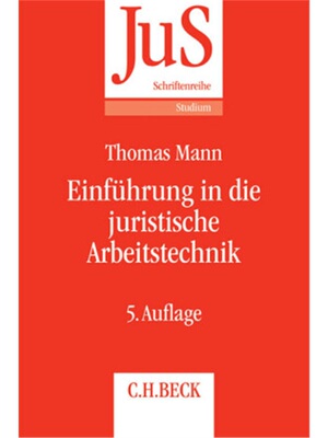 预订【德语】EinfUhrung in die juristische Arbeitstechnik