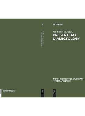 按需印刷不退不换DGYT Present day Dialectology[9783110167818]