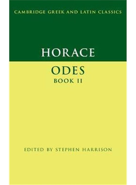 预订不退不换Horace: Odes Book II