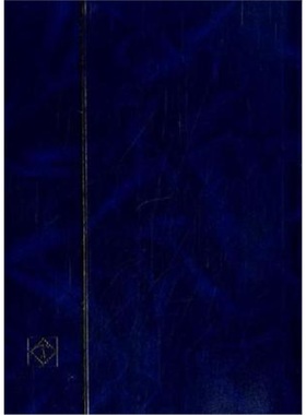 预订【德语】 Einsteckbuch DIN A4, 32 schwarze Seiten, blau[4004117840357]