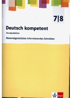 预订【德语】 Deutsch kompetent. Materialgestütztes informierendes Schreiben[9783123526619]