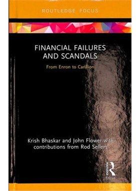按需印刷Financial Failures and Scandals:From Enron to Carillion[9780367220730]