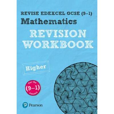 预订不退不换Pearson REVISE Edexcel GCSE (9-1) Maths Higher Revision Workbook:for home learning, 2021 assessments and 202
