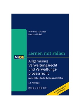 预订【德语】Allgemeines Verwaltungsrecht und Verwaltungsprozessrecht:Materielles Recht & Klausurenlehre, Lernen mit F?ll