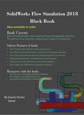 按需印刷SolidWorks Flow Simulation 2018 Black Book[9781988722252]