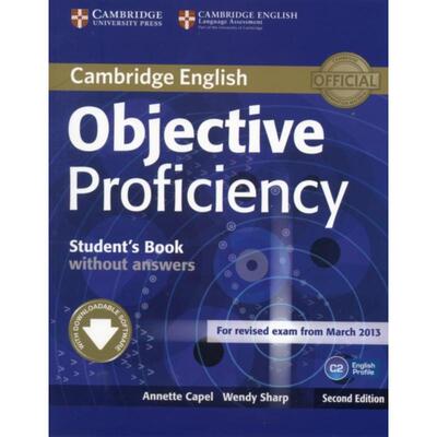 预订Objective Proficiency Student's Book without Answers with Downloadable Software
