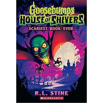 现货 最恐怖的书（鸡皮疙瘩战栗屋系列1） Scariest. Book. Ever. (Goosebumps House of Shivers #1) 英文原版 上海外文 97813390