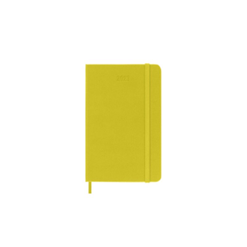 预订不退不换德语 Moleskine 12 Monate Wochen Notizkalender - Color 2023, Pocket/A6, Stro[8056598852813]