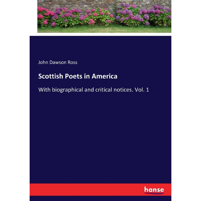 按需印刷不退不换Scottish Poets in America[9783337243456]