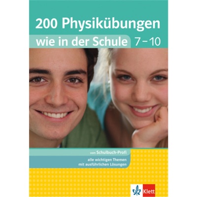 预订【德语】 Klett 200 Physikübungen wie in der Schule Klasse 7 - 10[9783129272459]