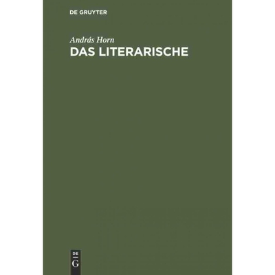按需印刷不退不换DEG Das Literarische[9783110076004]