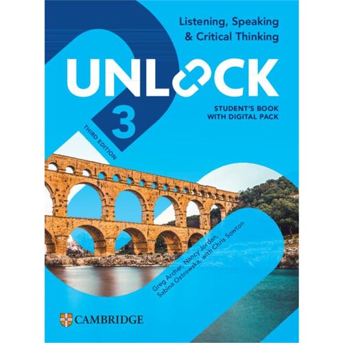 现货 剑桥Unlock第三版3级听说 剑桥Unlock Level 3 Listening and Speaking 英文原版 上海外文 9781009797559