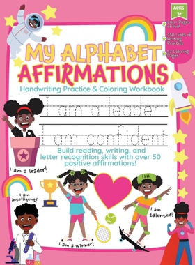 按需印刷不退不换My Alphabet Affirmations Coloring and Handwriting Workbook for Black Girls[9798986838311]