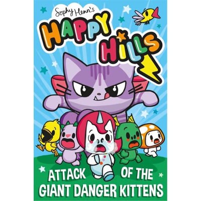 预订不退不换Attack of the Giant Danger Kittens[9781398524606]