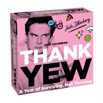 预订不退不换Thank Yew 2026 Day-to-Day Calendar : Year of Surviving, Not Thriving[9781524898403]