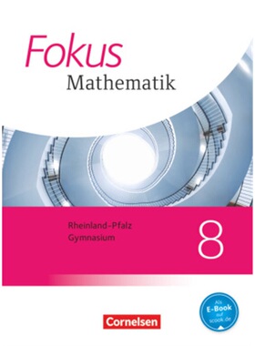 预订【德语】 Fokus Mathematik - Rheinland-Pfalz - Ausgabe 2015 - 8. Schuljahr[9783060088164]