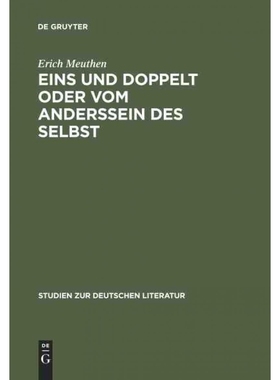 按需印刷DEG Eins und doppelt oder Vom Anderssein des Selbst[9783484181595]