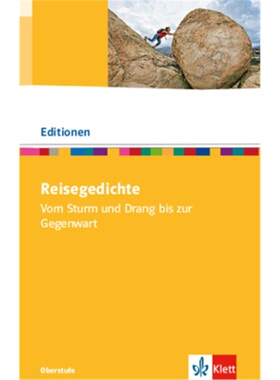 预订不退不换德语 Reisegedichte. Vom Sturm und Drang bis zur Gegenwart[9783123523977]