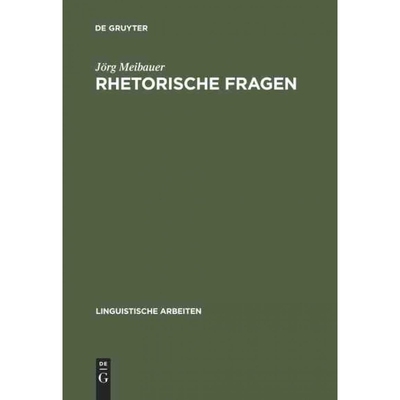 按需印刷DEG Rhetorische Fragen[9783484301672]