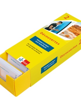 预订【德语】 Découvertes 2 (ab 2020) - Vokabel-Lernbox zum Schulbuch[9783129240663]