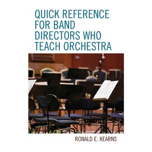 Band Directors 9781475853407 Reference Orchestra for Teach 按需印刷Quick Who
