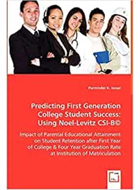按需印刷Predicting First Generation College Student Success[9783639021264]