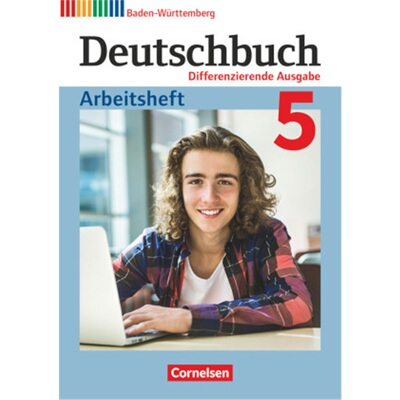 预订不退不换德语 Deutschbuch - Sprach- und Lesebuch - Differenzierende Ausgabe Baden-Wü[9783060674848]