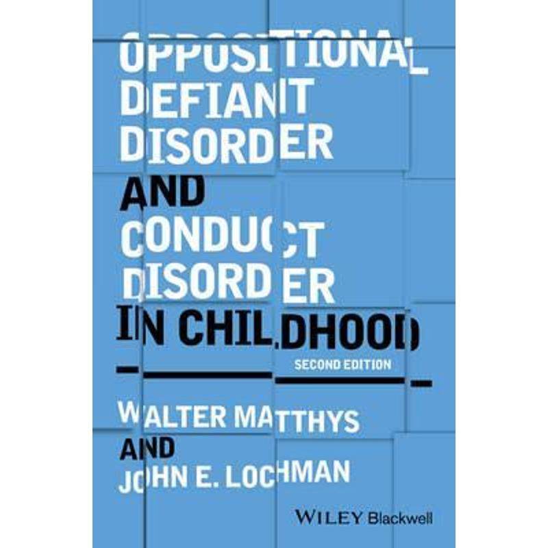 预订oppositional defiant disorder and conduct disorder in