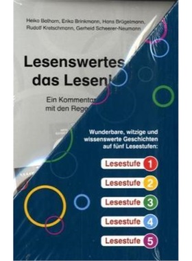 预订【德语】 Regenbogen-Lesekiste I. Lesestoff für Erstleser in den Lesestufen 1 bi[9783120105312]
