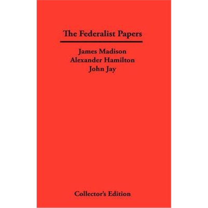 预订The Federalist Papers 书籍/杂志/报纸 科普读物/自然科学/技术类原版书 原图主图