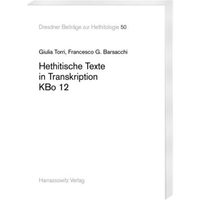 预订【德语】Hethitische Texte in Transkription KBo 12[9783447110426]