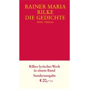 Gedichte Rilkes einem 德语 Band Die Werk 预订 lyrisches
