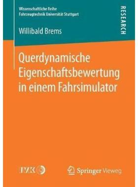 预订【德语】 Querdynamische Eigenschaftsbewertung in einem Fahrsimulator: