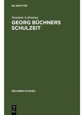 按需印刷不退不换DEG Georg Büchners Schulzeit[9783484191105]