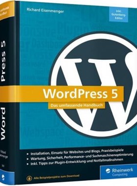 预订【德语】 WordPress 5:Das umfassende Handbuch. Inkl. Responsive Webdesign