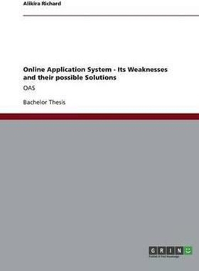 按需印刷Online Application System - Its Weaknesses and their possible Solutions:Oas[9783656342205]