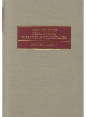 按需印刷不退不换A Selection of Legal Maxims[9781584770527]