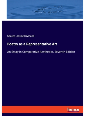 按需印刷不退不换Poetry as a Representative Art[9783337777654]