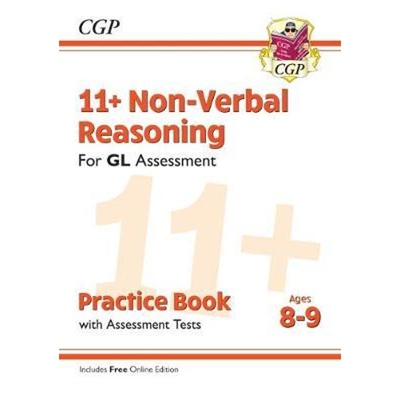 预订11+ GL Non-Verbal Reasoning Practice Book & Assessment Tests - Ages 8-9 (with Online Edition)
