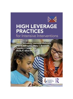 按需印刷TF High Leverage Practices for Intensive Interventions[9781032231068]