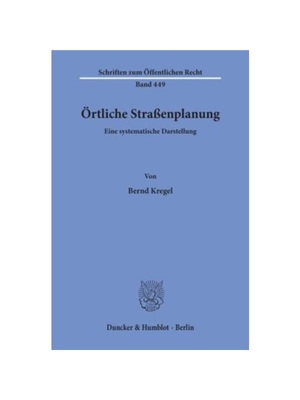 预订【德语】?rtliche Stra?enplanung.:Eine systematische Darstellung.