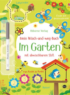 预订【德语】 Mein Wisch-und-weg-Buch - Im Garten[9781782327646]