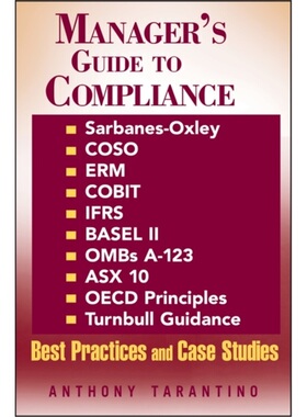 预订不退不换Manager's Guide to Compliance[9780471792574]